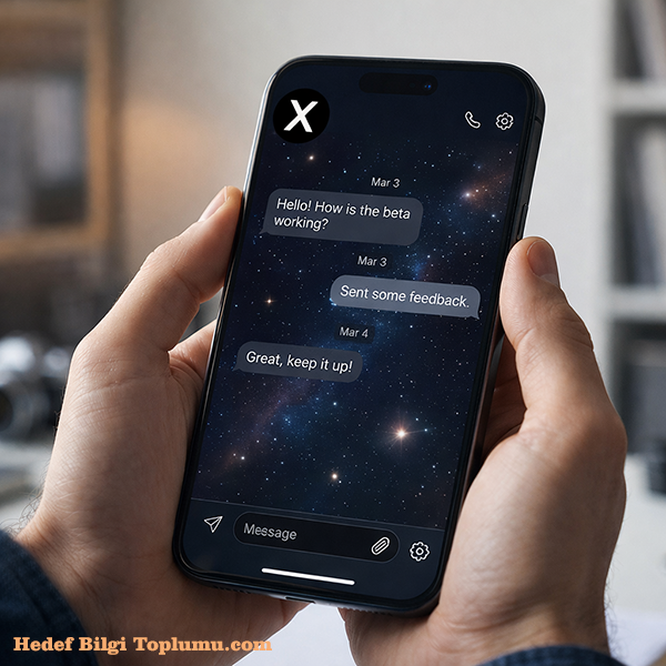 X Chat Uygulaması iOS’ta Test Edilmeye Başladı: Twitter’ın Mesajlaşması Ayrı Bir Uygulamaya Taşınıyor 1 X Chat Uygulaması iOS’ta Test Edilmeye Başladı: Twitter’ın Mesajlaşması Ayrı Bir Uygulamaya Taşınıyor