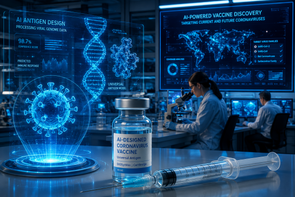 Yapay Zeka Tarafından Tasarlanan İlk Aşı İnsanlarda Test Edildi: Geleceğin Pandemilerine Karşı Yeni Dönem