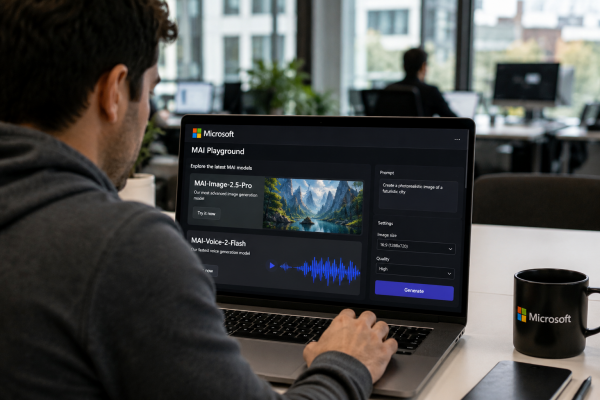 Microsoft MAI-Image-2.5-Pro Ve MAI-Voice-2-Flash Modellerini Duyurdu