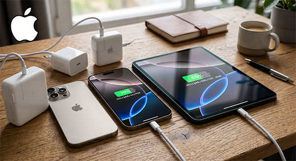 iPhone Ve iPad Hızlı Şarj Rehberi: Yanlış Adaptör Kullanımı Şarj Süresini Nasıl Etkiliyor?